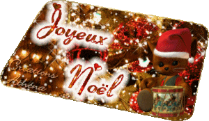 gif joyeux Noël carte